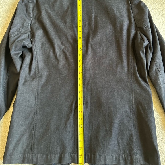 Boss Hugo Boss Unstructured Slim Fit Dark Gray 44R Sports Coat - Picture 8 of 12